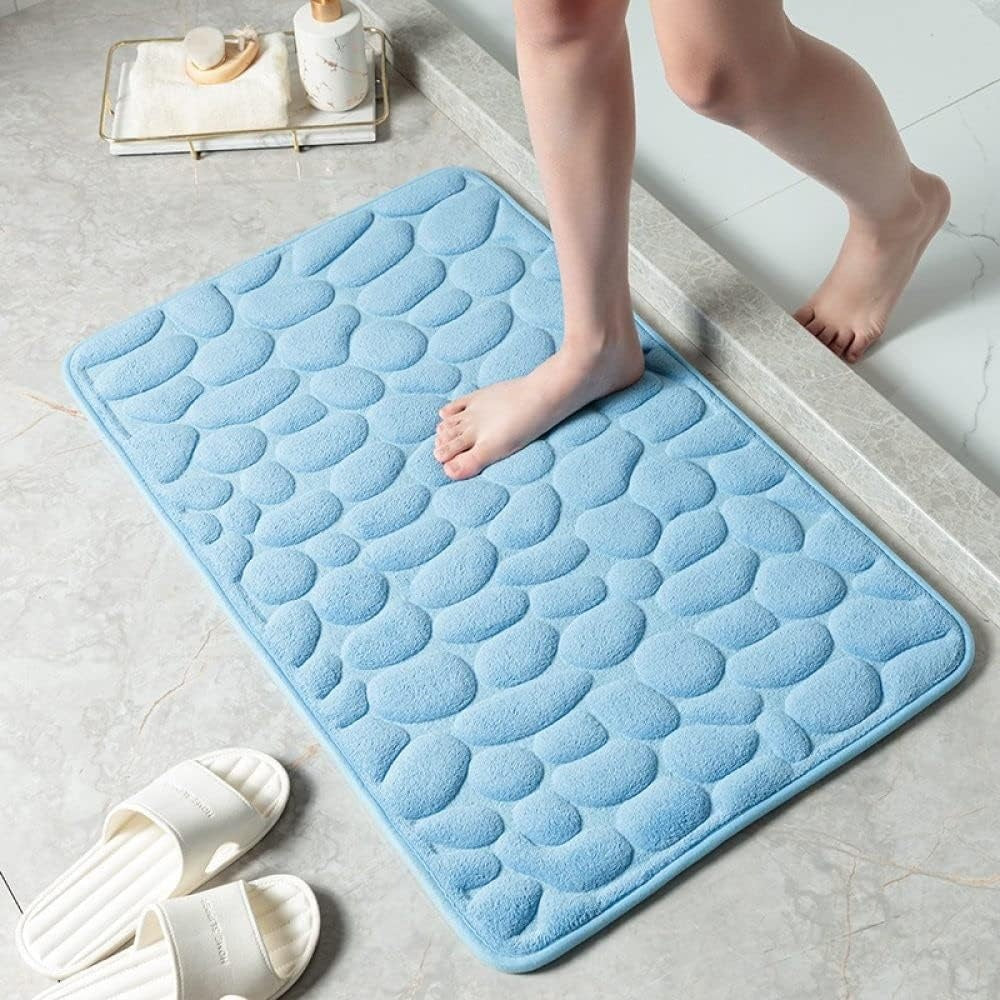 Zenora | Ultra-Soft Non-Slip Bath Mat for Instant Water Absorption Comfort 5