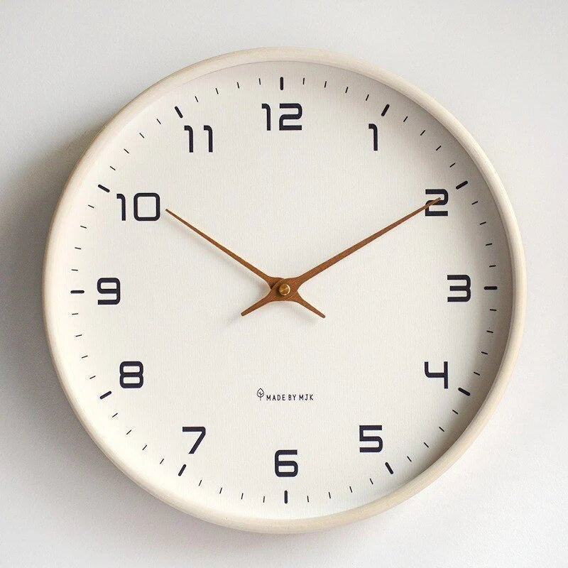 Zentis Lattea Modern Wall Clock for Silent Quartz Timekeeping