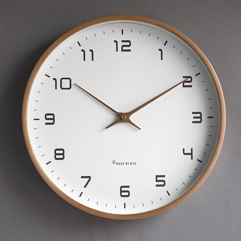 Zentis Lattea Modern Wall Clock for Silent Quartz Timekeeping