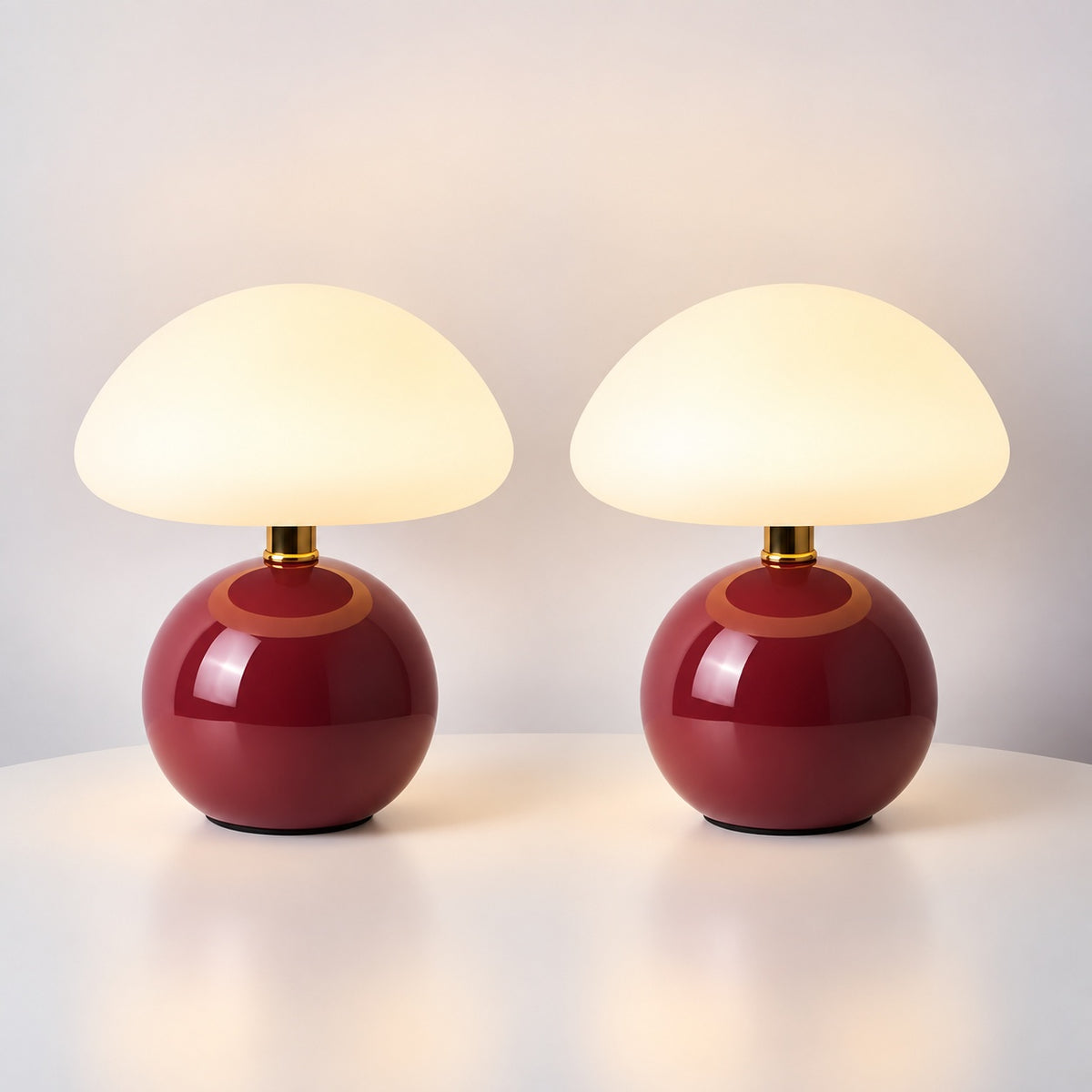 Skylora | Set of 2 Mid-Century Modern Lamps | Various Colours