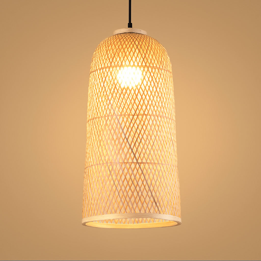 CASITA  Bohemian Style Bamboo Pendant Light | For Homes or Restaurants
