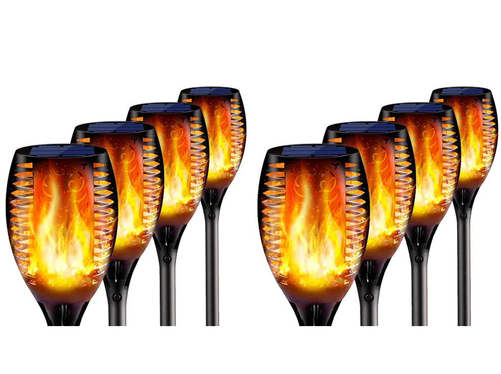 Flamira Solar Flame LED Lantern | Garden & Patio Lighting - Styyler