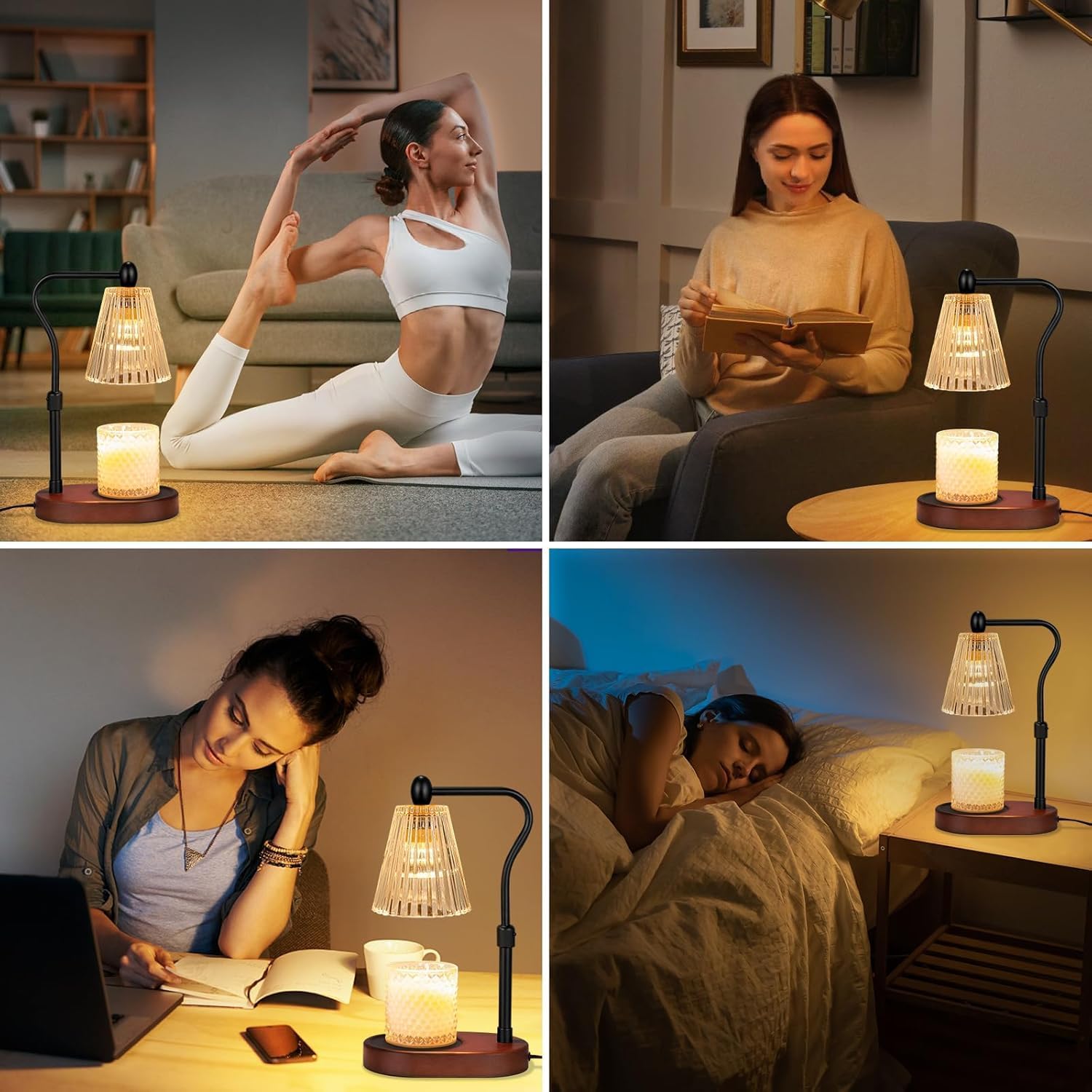 ÉCLAT – Flameless Vintage Glass Wax Melt Lamp - Styyler