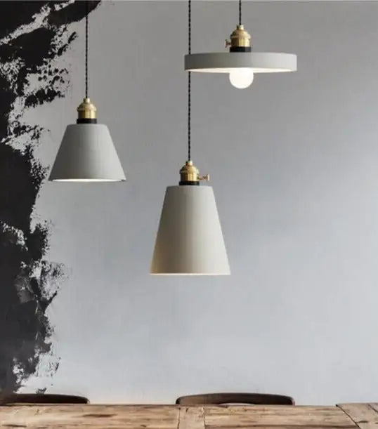 Betona Vintage Style Cemented Pendant Light - Styyler