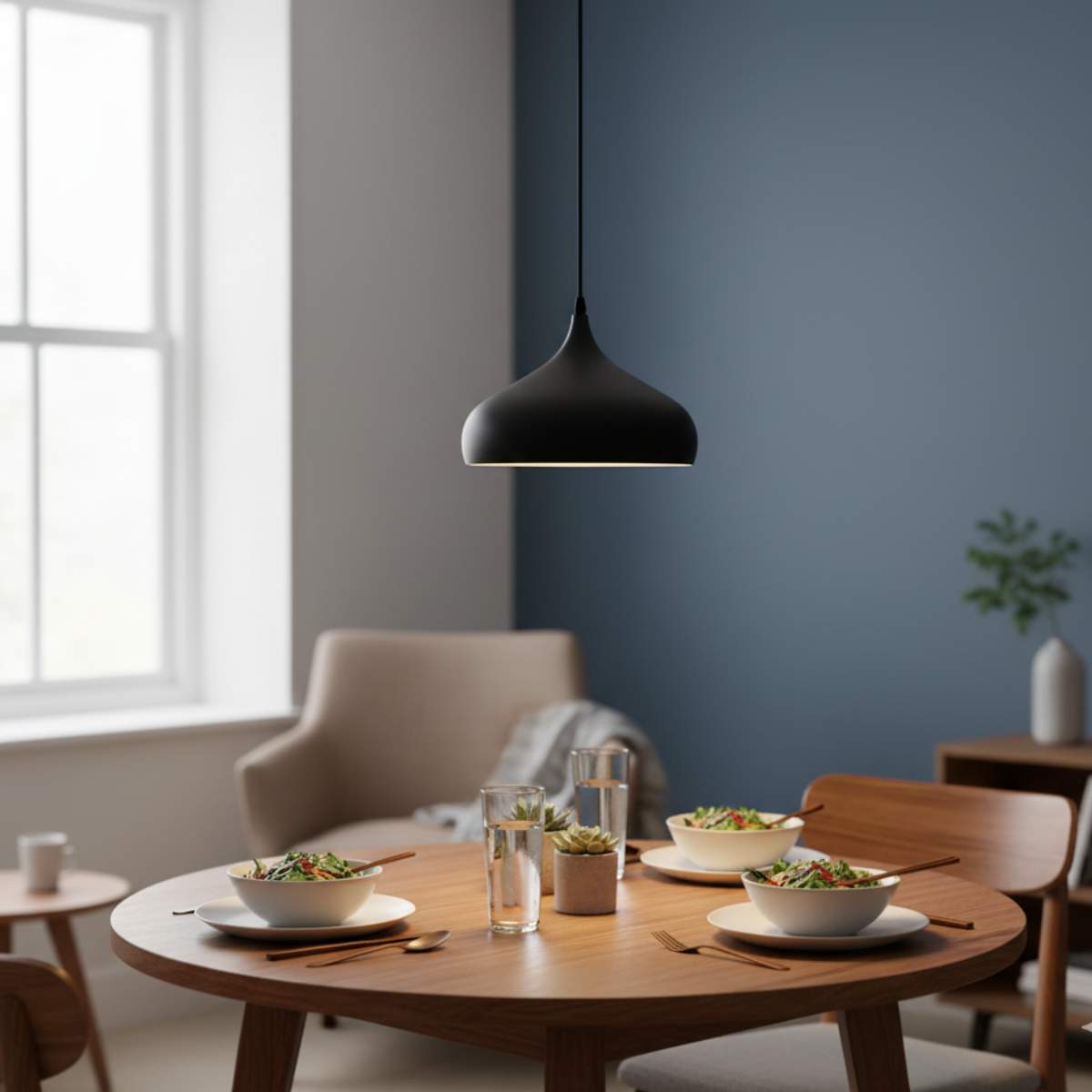 OBRA Metal Dome Ceiling Lamp | Modern Pendant Light