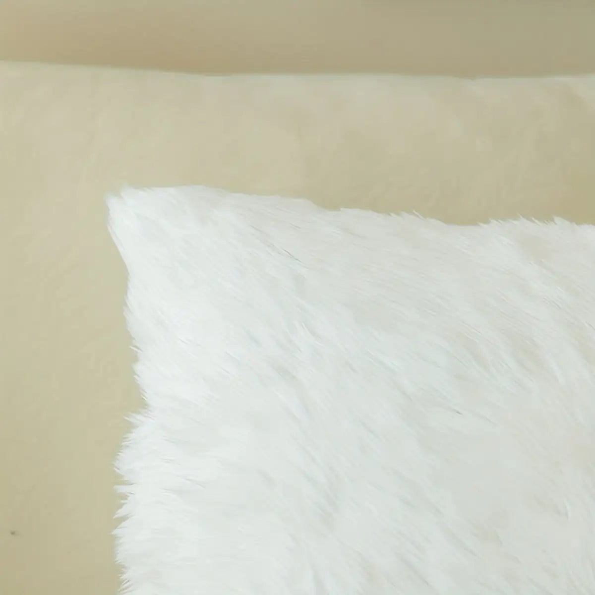 Mysa Faux Fur Cushion Cover – Where Comfort Meets Calm - Styyler