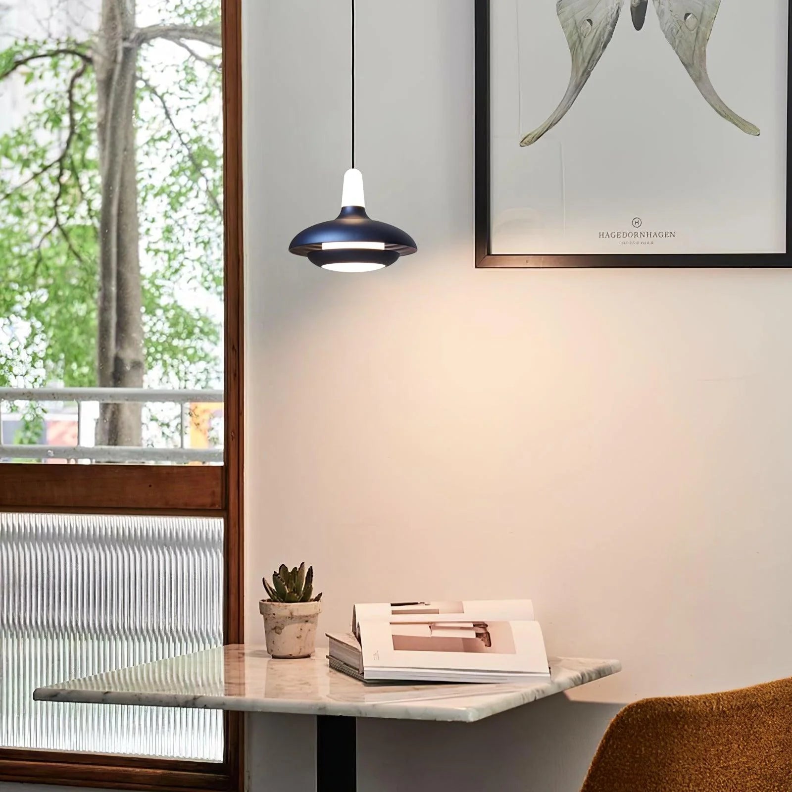 REVA Modern Adjustable Pendant Light | Hanging Droplight for Modern Spaces