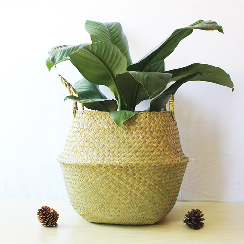 Verdia Handmade Seagrass Planters | Eco-Friendly Tall Plant Pot Baskets - Styyler