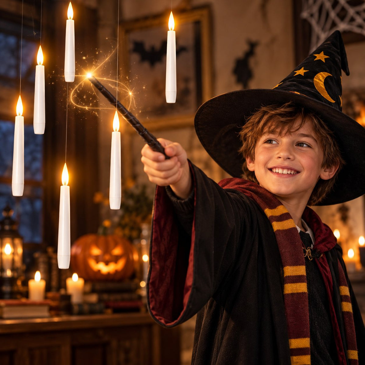 Magic Floating Candles | LED Candles with Remote Control | 20Pack
